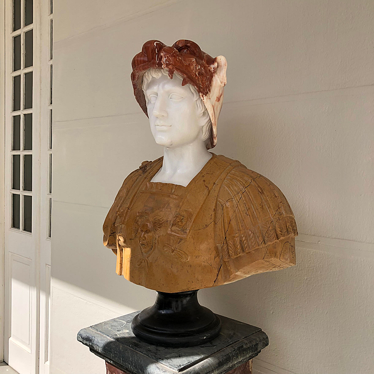imagem do produto Busto H�rcules B 75cm BMP020 For�a e Impon�ncia Cl�ssica