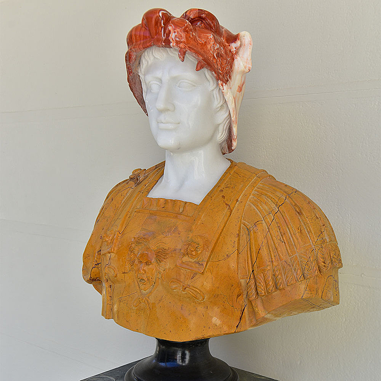 imagem do produto Busto H�rcules B 75cm BMP020 For�a e Impon�ncia Cl�ssica