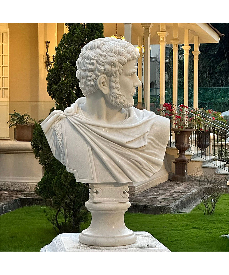 imagem do produto Busto Imperador Caracala 100cm - BMP048