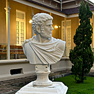 imagem do produto Busto Imperador Caracala 100cm - BMP048