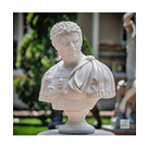 imagem do produto Busto Imperador Caracala em M�rmore Branco 60cm - BMP066