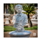 imagem do produto Busto Johann Strauss em M�rmore Branco 56cm BMP068 Escultura Cl�ssica Sofisticada