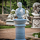 imagem do produto Busto Johann Strauss em M�rmore Branco 56cm BMP068 Escultura Cl�ssica Sofisticada