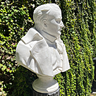 imagem do produto Busto Napole�o Bonaparte em M�rmore Branco 83cm BMP056 Poder e Estrat�gia