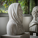 imagem do produto Busto Satoshi Nakamoto 50cm - BMP080