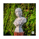 imagem do produto Busto Sibylle em M�rmore Branco 64cm - BMP071