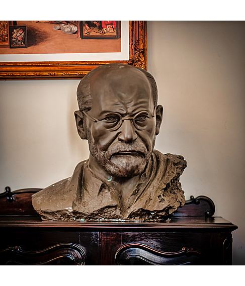 imagem de Busto Sigmund Freud em Bronze 60cm - BBZ077