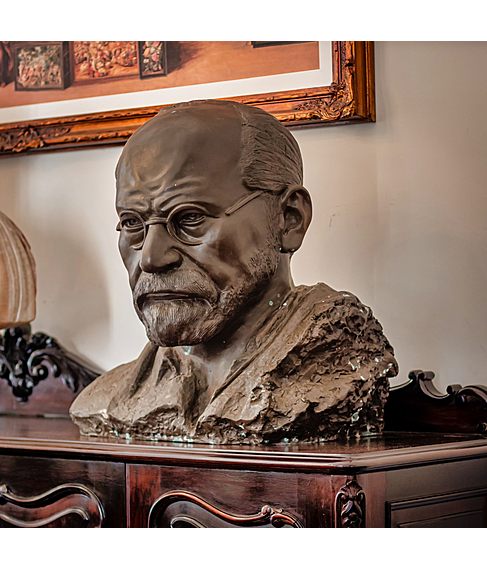 imagem de Busto Sigmund Freud em Bronze 60cm - BBZ077