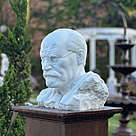 imagem do produto Busto Sigmund Freud em M�rmore Branco 60cm | Escultura Art�stica Inspirada em Oscar Nemon 