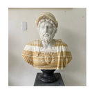 imagem do produto Busto Soldado Romano em M�rmore 78cm BMP031 Escultura Cl�ssica Imponente