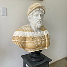 imagem do produto Busto Soldado Romano em M�rmore 78cm BMP031 Escultura Cl�ssica Imponente