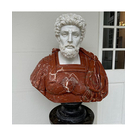 imagem do produto Busto Soldado Romano em M�rmore 79cm BMP030 Escultura Cl�ssica Imponente