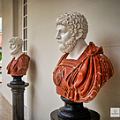 imagem do produto Busto Soldado Romano em M�rmore 79cm BMP030 Escultura Cl�ssica Imponente