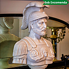 imagem do produto Busto Soldado Romano Esculpido em M�rmore 79cm BMP032