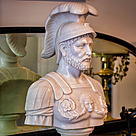 imagem do produto Busto Soldado Romano Esculpido em M�rmore 79cm BMP032