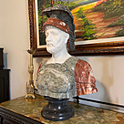 imagem do produto Busto Soldado Romano III em M�rmore 81cm BMP040 Escultura de Presen�a e Sofistica��o