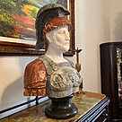 imagem do produto Busto Soldado Romano III em M�rmore 81cm BMP040 Escultura de Presen�a e Sofistica��o