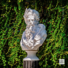 imagem do produto Busto Zeus em M�rmore Branco 79cm BMP062 Escultura Cl�ssica Imponente