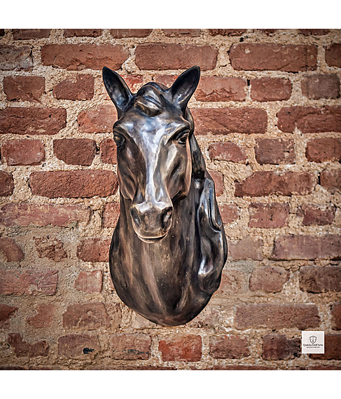 imagem de Cabea de Cavalo Bronze 62cm - VRBZ330