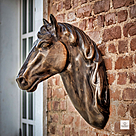 imagem do produto Cabe�a de Cavalo em Bronze 62cm VRBZ330 Eleg�ncia e Express�o