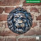 imagem do produto Cara de Le�o de Bronze 30cm - VRBZ316