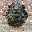 imagem do produto Cara de Le�o em Bronze 40cm - VRBZ324L