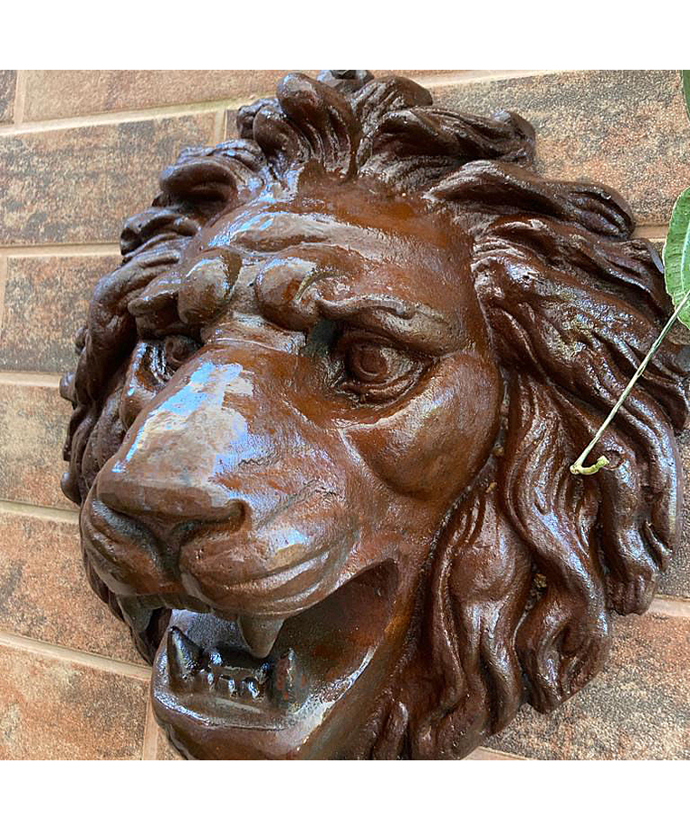 imagem do produto Cara de Le�o Ferro 30cm - VRF064