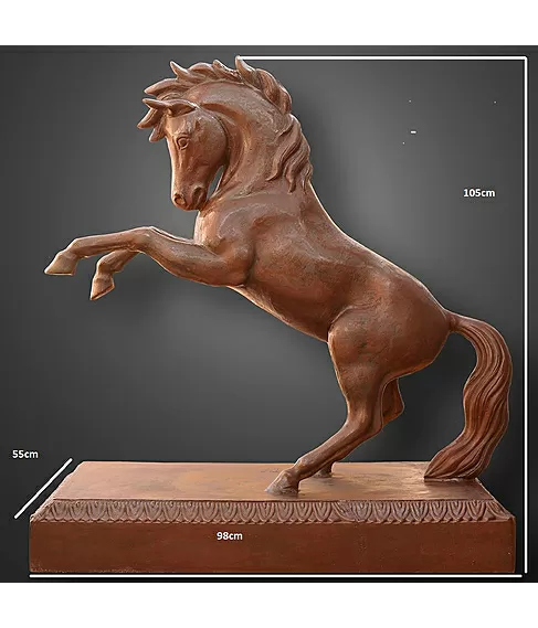 imagem de Cavalo Ferro Fundido 105cm - VRFF245