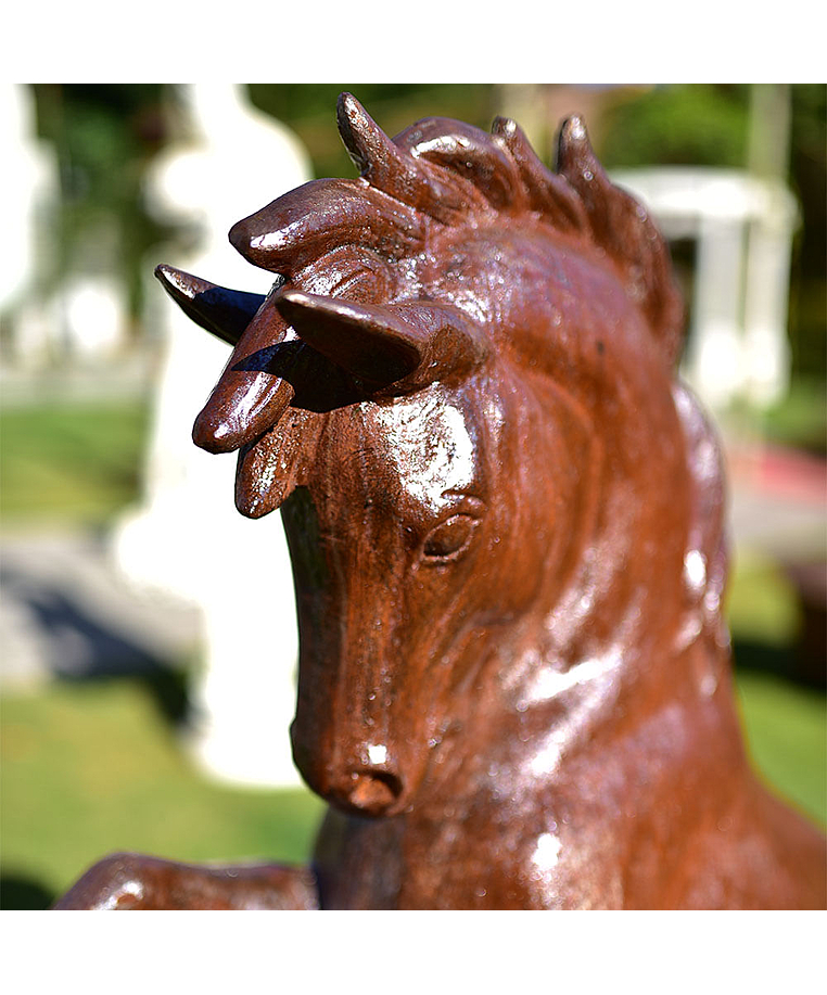 imagem do produto Cavalo Ferro Fundido 105cm - VRFF245