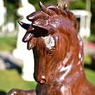 imagem do produto Cavalo Ferro Fundido 105cm - VRFF245