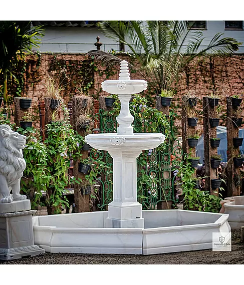 imagem de Chafariz 2 Pratos com Lago 280cm - FMP225