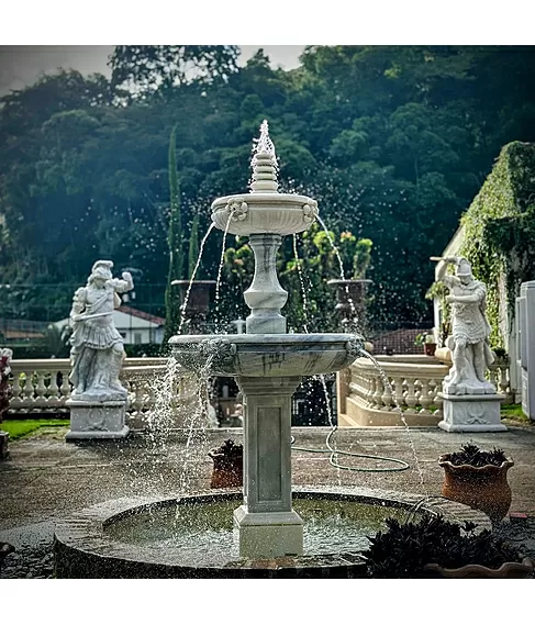 imagem de Chafariz 2 Pratos com Lago 280cm - FMP225