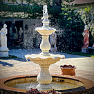 imagem do produto Chafariz 2 Pratos M�rmore Branco 200cm - FMP229