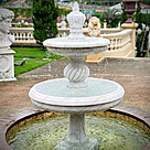 imagem do produto Chafariz 2 Pratos M�rmore Branco 210cm - FMP355