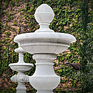 imagem do produto Chafariz 2 Pratos M�rmore Branco 210cm - FMP380 Design Cl�ssico para Jardins