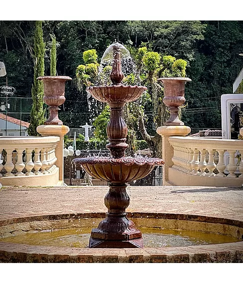 imagem de Chafariz 2 Pratos para Lago Barcelona 135cm - FF126