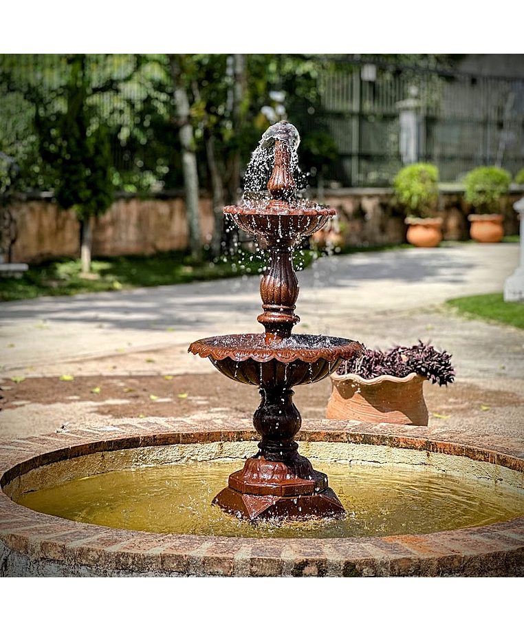 imagem do produto Chafariz 2 Pratos para Lago Barcelona 135cm - FF126