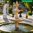 imagem do produto Chafariz 3 Pratos 200cm M�rmore Rosa - FMP179
