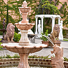 imagem do produto Chafariz 3 Pratos 200cm M�rmore Rosa - FMP179