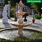 imagem do produto Chafariz 3 Pratos 200cm M�rmore Rosa - FMP179