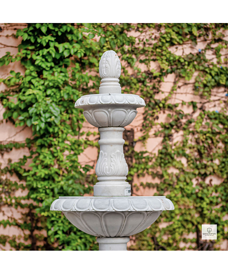 imagem do produto Chafariz 3 Pratos 250cm M�rmore Branco - FMP196