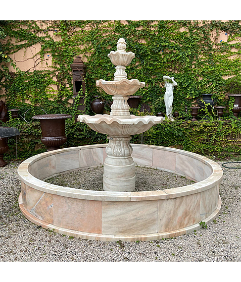 imagem de Chafariz 3 Pratos com Lago 230cm - FMP169