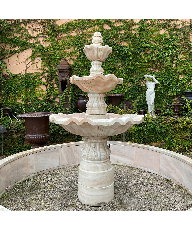 imagem do produto Chafariz 3 Pratos com Lago 230cm - FMP169