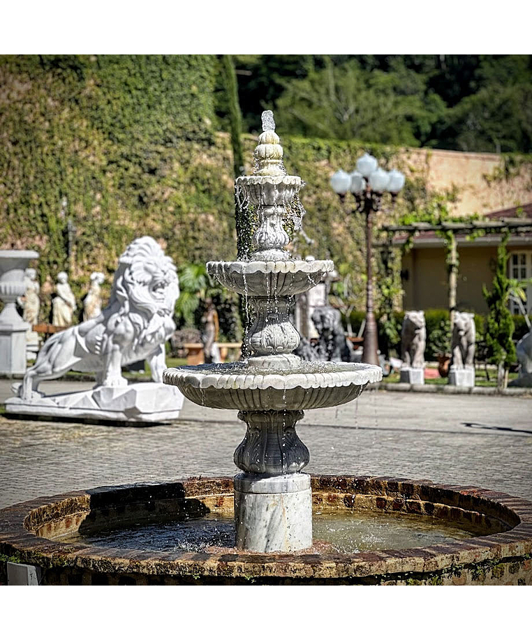 imagem do produto Chafariz 3 Pratos com Lago 250cm - FMP211