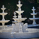 imagem do produto Chafariz 3 Pratos com Lago e Cavalos 300cm - FMP210