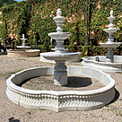 imagem do produto Chafariz 3 Pratos com Lago em M�rmore 250cm - FMP211