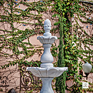 imagem do produto Chafariz 3 Pratos com Lago M�rmore Branco 315cm - FMP209