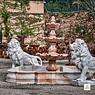 imagem do produto Chafariz 3 Pratos com Lago M�rmore Rosa 240cm - FMP212 Destaque no Jardim