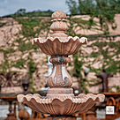 imagem do produto Chafariz 3 Pratos com Lago M�rmore Rosa 240cm - FMP212 Destaque no Jardim