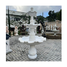 imagem do produto Chafariz 3 Pratos em M�rmore Branco 230cm - FMP221